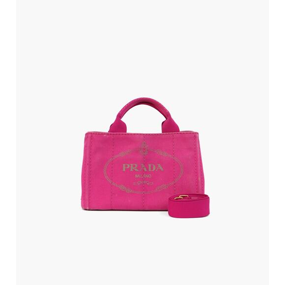PRADA Pink Canvas A-A12415 - Picture 1 of 11